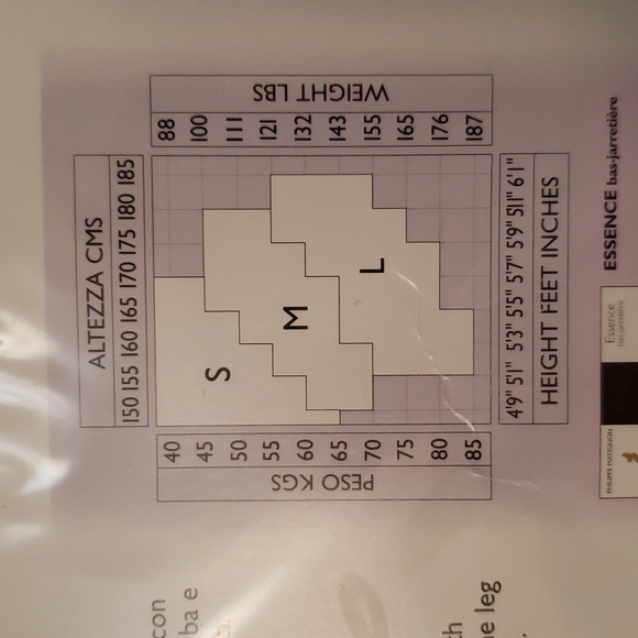 New Philippe Matignon Beauté Fashion Hold Ups Black S - Picture 5 of 7